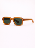 Solid Frame Sunglasses