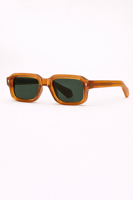 Solid Frame Sunglasses