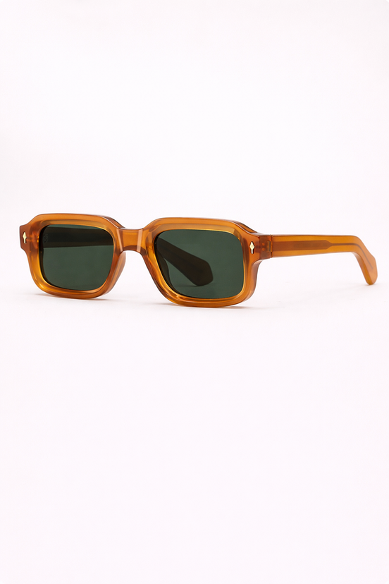 Solid Frame Sunglasses