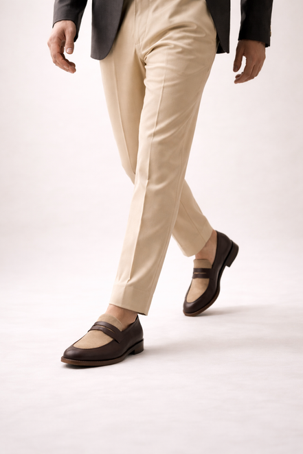 Montclair Dual-Tone Belgian Loafer