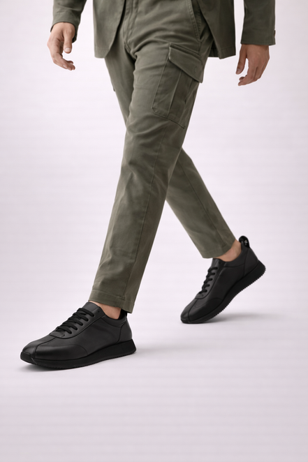 Obsidian Luxe Sneaker