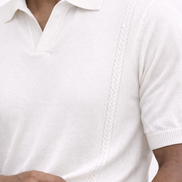 Rope Knit polo
