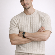Crest Crew Knit t-shirt