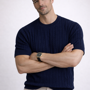 Crest Crew Knit t-shirt