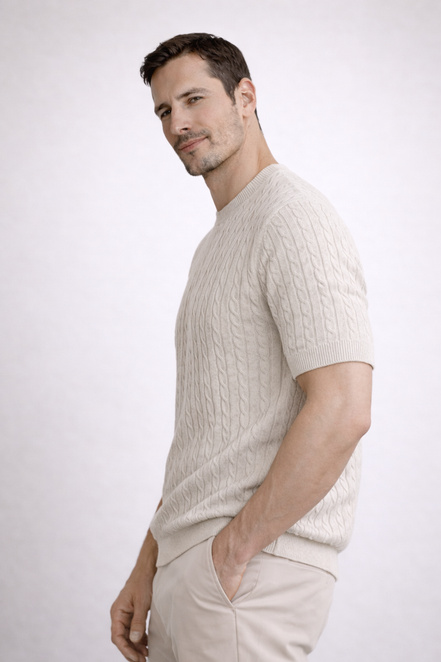Crest Crew Knit t-shirt