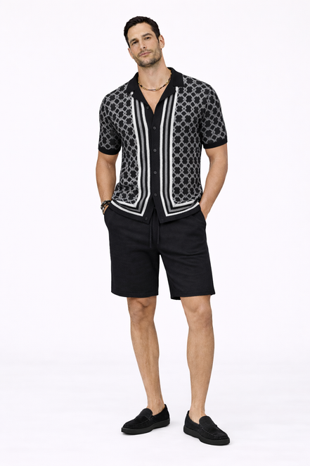 Monarch Jacquard Knit Set