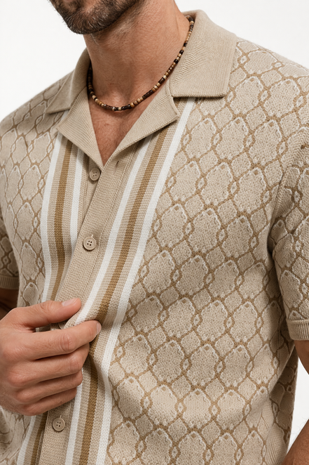 Monarch Jacquard Knit Set