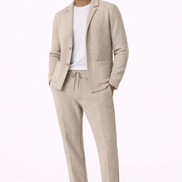 Atelier Single Breasted  Knit Set