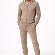 Lux Cashmere Stripe Knit set