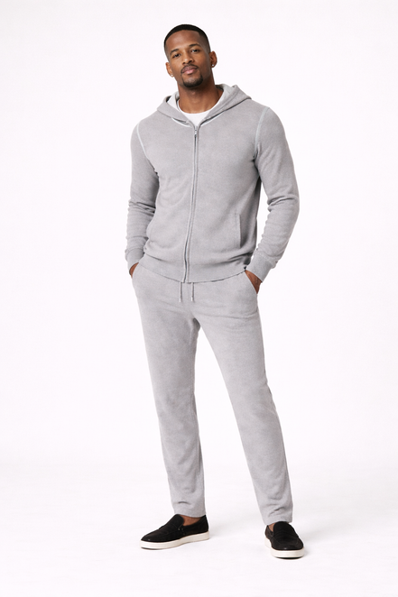 Lux Cashmere Stripe Knit set