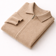 Folded Collar Knit Set
