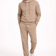 Hooded Jumper Knit Set