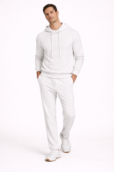 Hooded Jumper Knit Set
