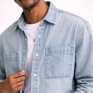 Azure Fade Denim Set