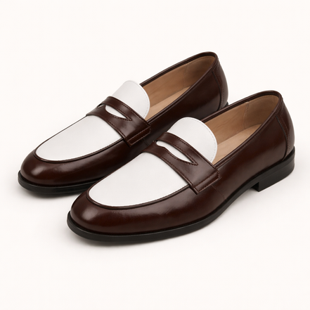 Duo-Tone Penny Loafers