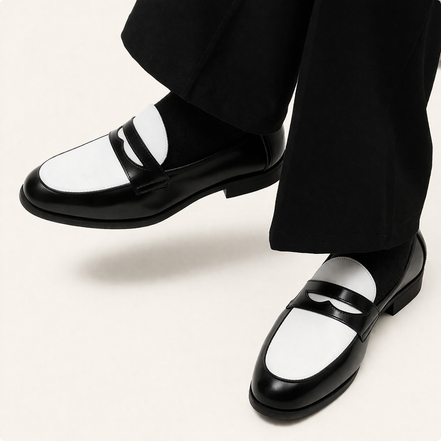 Duo-Tone Penny Loafers