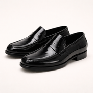 Midnight Gloss Penny Loafer