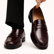 Midnight Gloss Penny Loafer