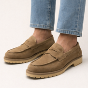 Chunky Suede Loafer