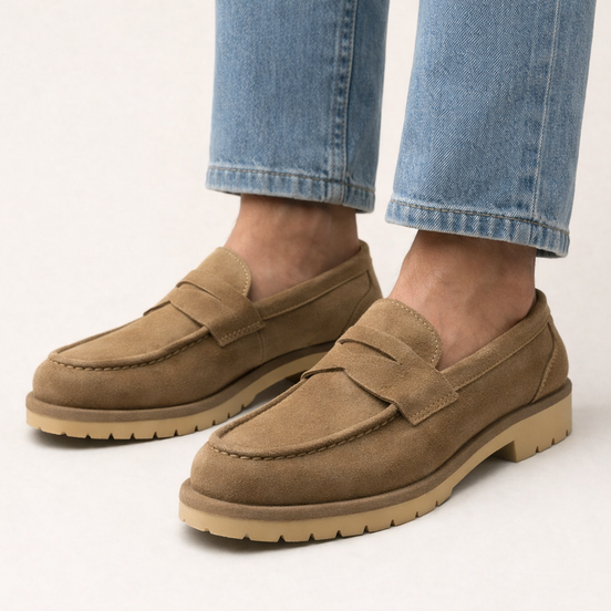 Chunky Suede Loafer