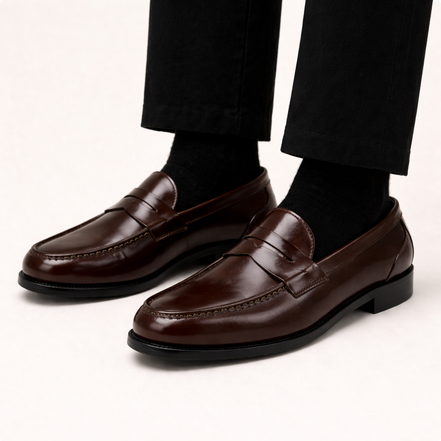 Handstitched Penny Loafer