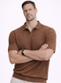 Cable Knit Polo