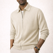 Milano Ribbed Zip Cardigan