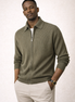 Milano Ribbed Zip Cardigan
