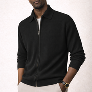 Milano Ribbed Zip Cardigan