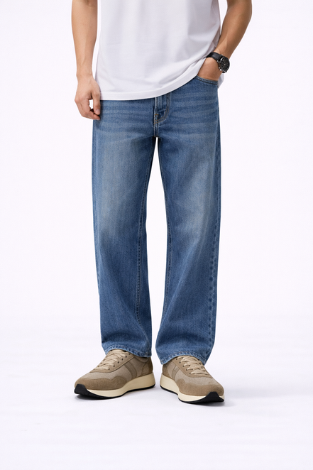 Hudson Relaxed Denim Jeans
