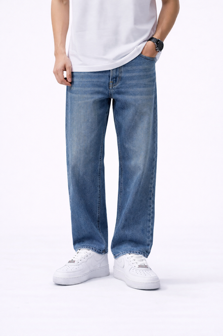 Hudson Relaxed Denim Jeans