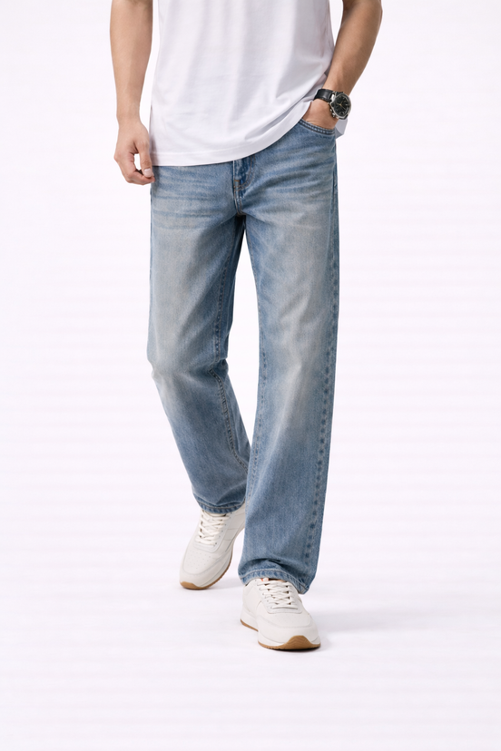 Hudson Relaxed Denim Jeans
