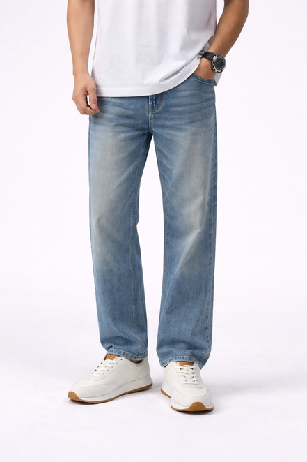 Hudson Relaxed Denim Jeans