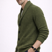 Heritage Shawl Knit Cardigan