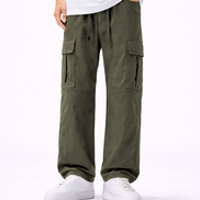 Utility Wide-Leg Cargo Pants