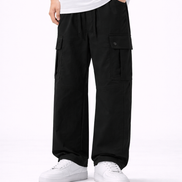 Utility Wide-Leg Cargo Pants