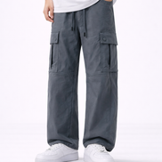 Utility Wide-Leg Cargo Pants