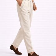 Naples Pleated Tailored Trousers