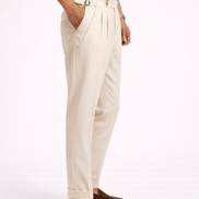 Naples Pleated Tailored Trousers
