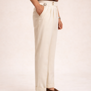 Naples Pleated Tailored Trousers