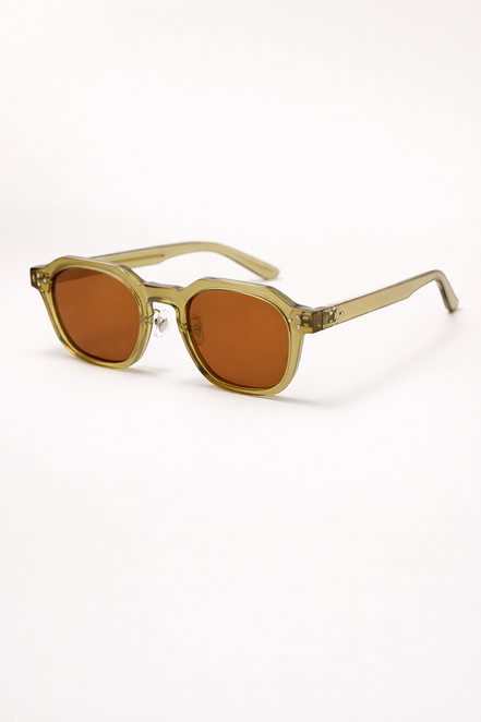 Hexa Stud Frame Sunglasses