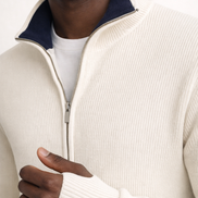 Zip Knit thumb hole  Cardigan