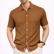 Pick Hole Knit Polo shirt