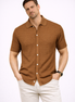 Pick Hole Knit Polo shirt