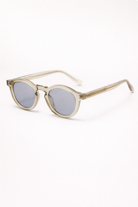 Alloy Arc Frame Sunglasses