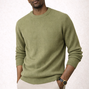 Round Crew Neck Cardigan