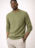 Round Crew Neck Cardigan