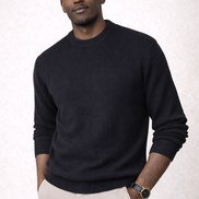 Round Crew Neck Cardigan