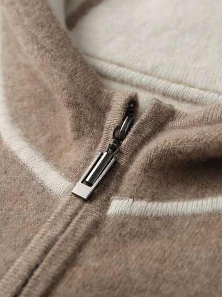 Lux Cashmere Stripe Knit set