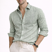 Seersucker Striped Shirt